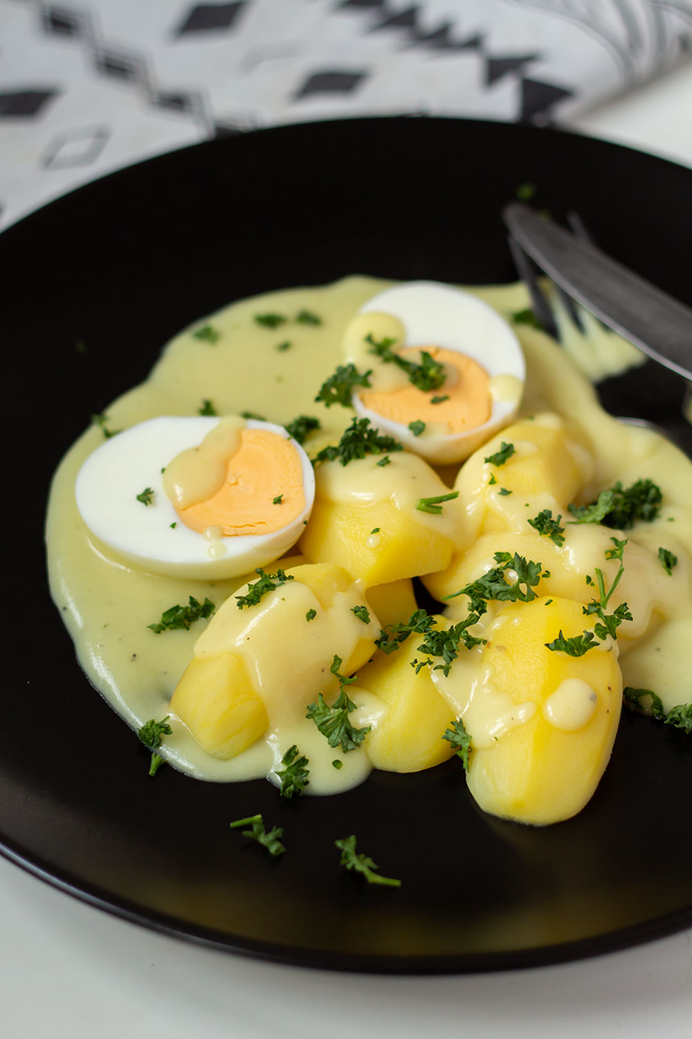 Eier in Senfsoße - mit nur 5 Zutaten in unter 30 Minuten