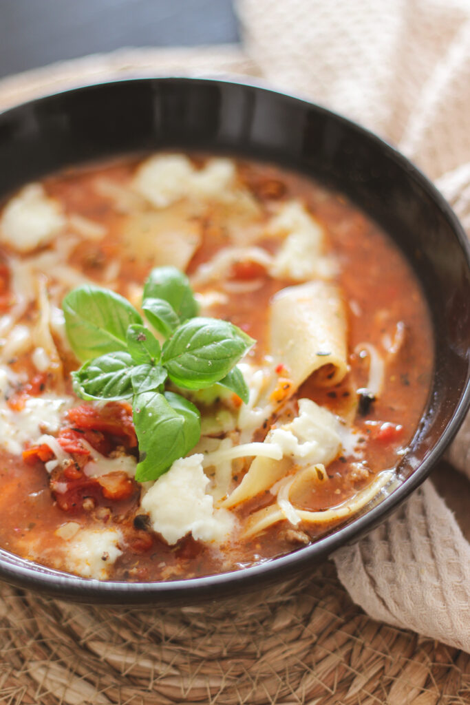 Lasagne Suppe One Pot