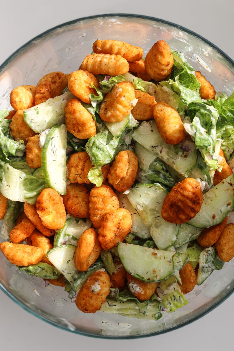 Crispy Gnocchi Salat